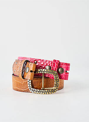 Ceinture rose YOLETE femme