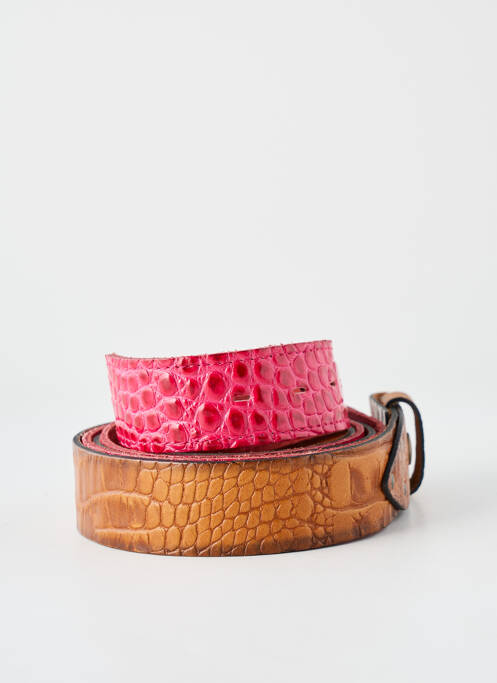 Ceinture rose YOLETE femme
