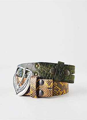 Ceinture vert YOLETE femme