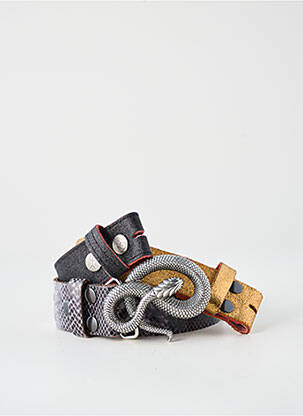 Ceinture effet matière satinée or YOLETE femme