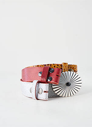 Ceinture rouge YOLETE femme