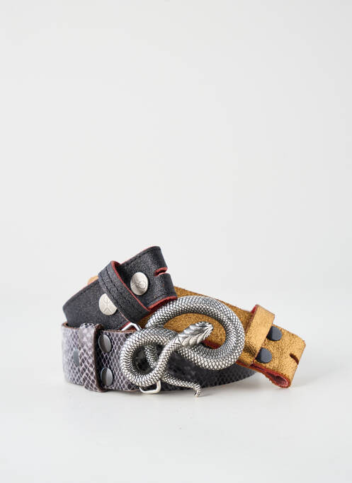 Ceinture effet matière satinée or YOLETE femme