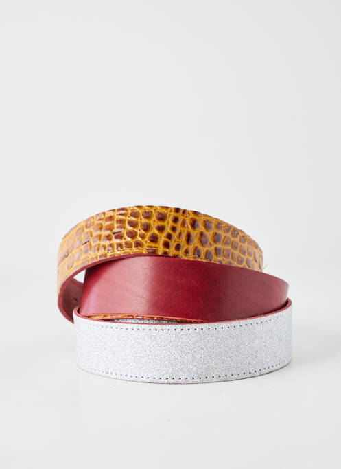 Ceinture rouge YOLETE femme