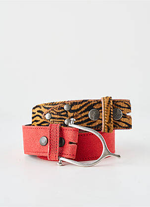 Ceinture rouge YOLETE femme