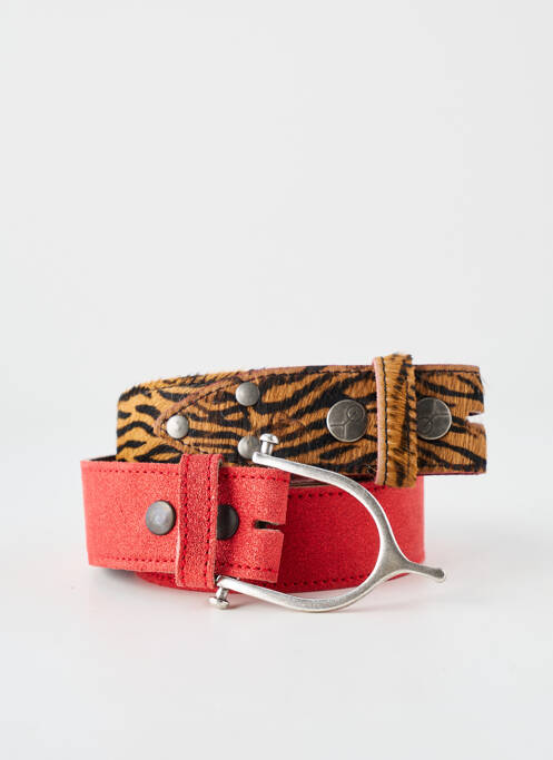 Ceinture rouge YOLETE femme