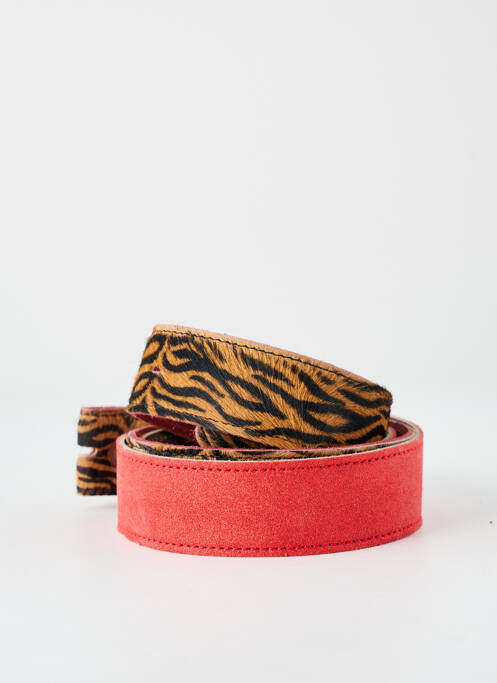 Ceinture rouge YOLETE femme
