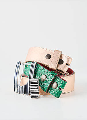 Ceinture vert YOLETE femme