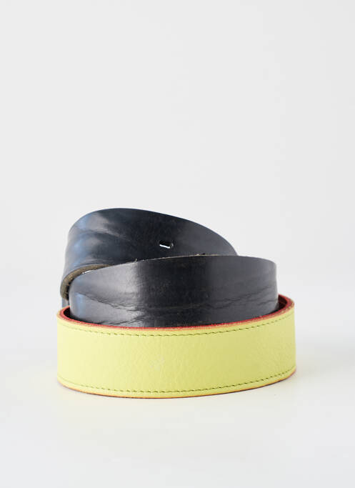 Ceinture jaune YOLETE femme