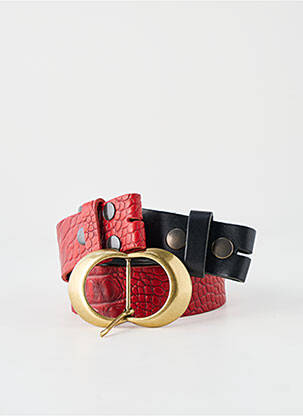 Ceinture rouge YOLETE femme