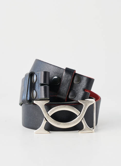 Ceinture effet matière satinée noir YOLETE femme