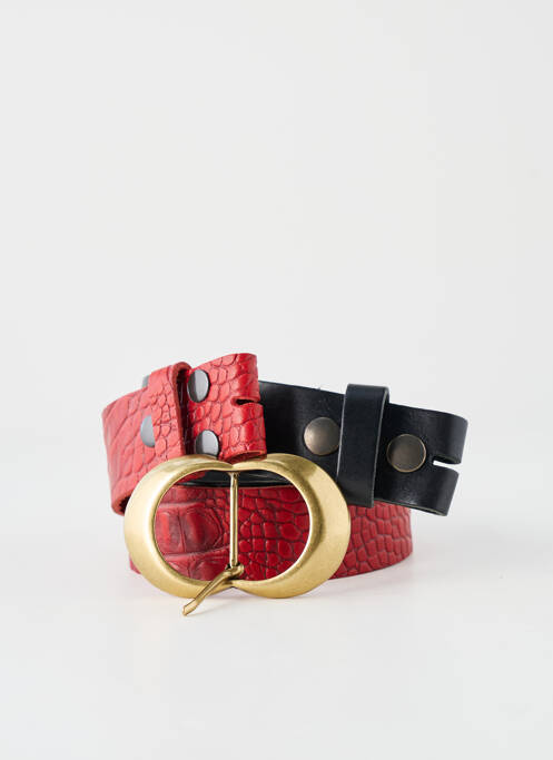 Ceinture rouge YOLETE femme