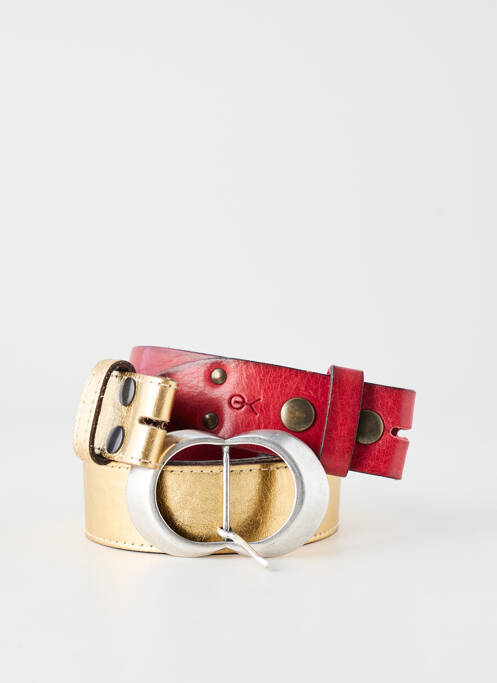 Ceinture rouge YOLETE femme