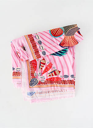 Paréo imprimé animal rose WILD femme