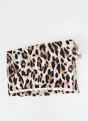 Foulard imprimé animal beige SHANNA femme