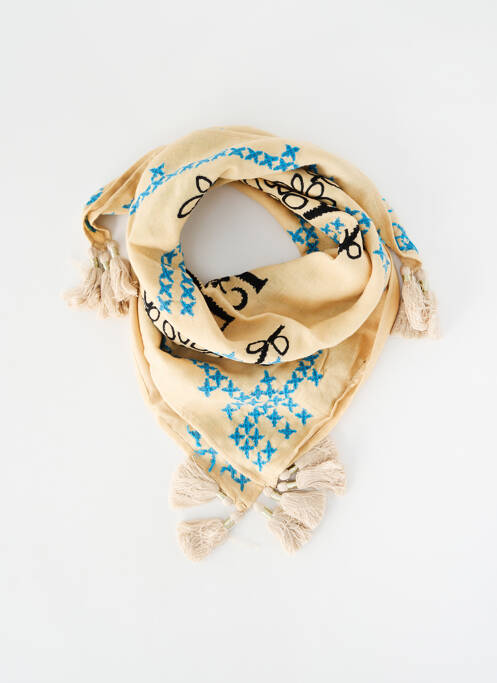 Foulard beige WILD femme