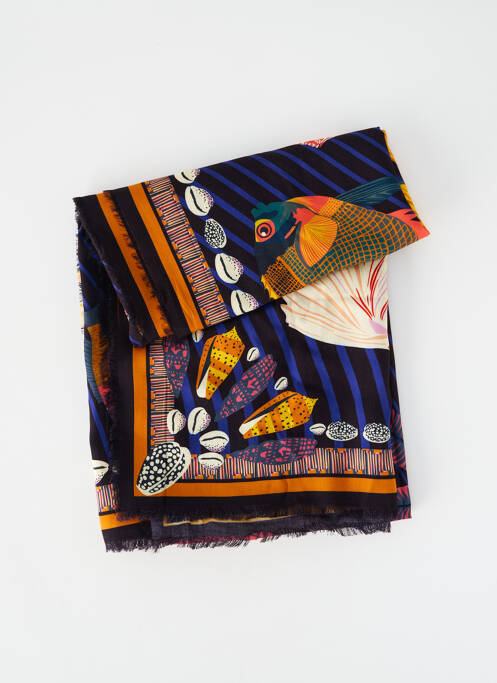 Paréo noir WILD femme