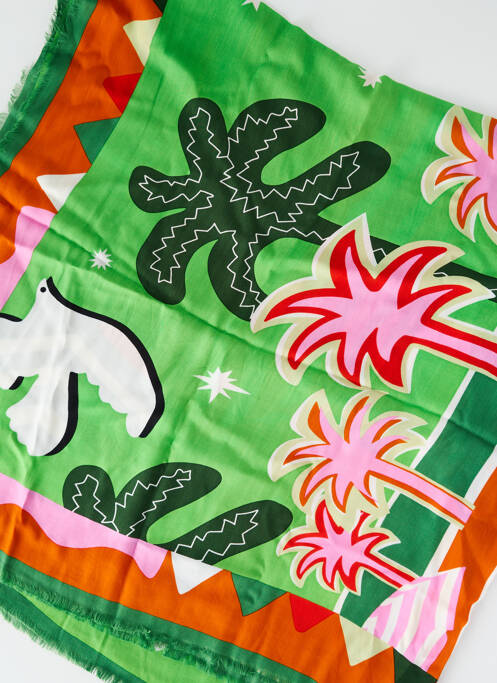 Paréo vert WILD femme