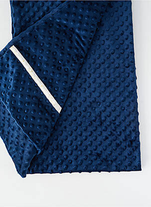 Foulard effet matière satinée bleu SHANNA femme