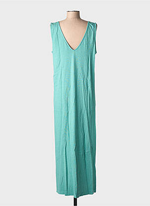 Robe longue sans manche sans manche vert MAISON ANJE femme