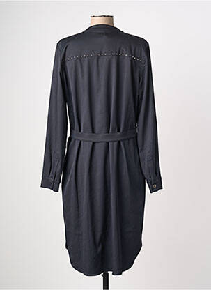 Robe mi-longue manches longues manches longues noir MOS MOSH femme