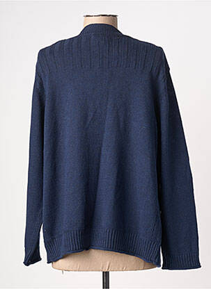 Gilet manches longues maille tricot bleu WHITE STUFF femme