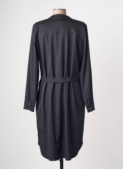Robe mi-longue manches longues manches longues noir MOS MOSH femme