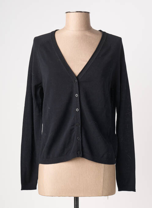 Gilet manches longues coupe cintrée noir WHITE STUFF femme