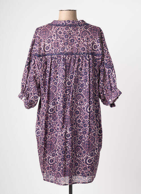 Robe courte bleu ORFEO femme