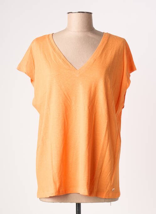 T-shirt orange LA PETITE ETOILE femme