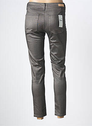 Pantalon 7/8 stretch taille normale gris FIVE femme