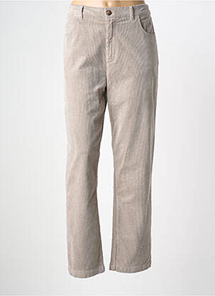 Pantalon droit stretch taille normale gris HARRIS WILSON femme