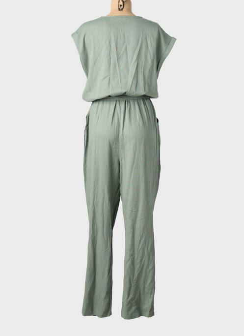 Combi-pantalon vert PIECES femme