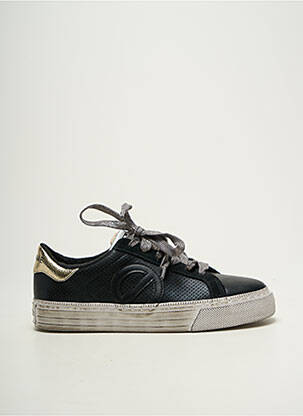 Baskets bout rond talon plat jusqu'à 3cm noir NO NAME femme