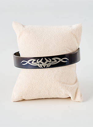 Bracelet matériaux métal noir TATA GISELE homme