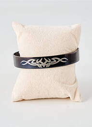 Bracelet matériaux métal noir TATA GISELE homme