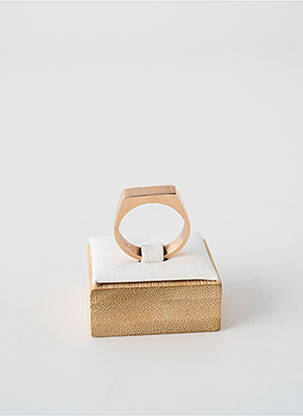 Bague matériaux métal rose TATA GISELE homme