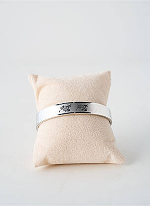 Bracelet matériaux métal argent TATA GISELE homme