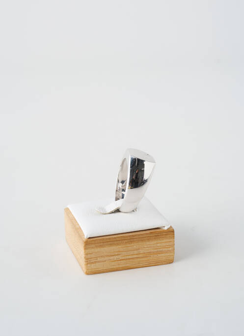 Bague ornement oxyde de zirconium argent TATA GISELE homme