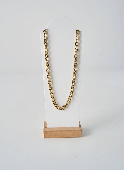Collier matériaux métal or TATA GISELE homme