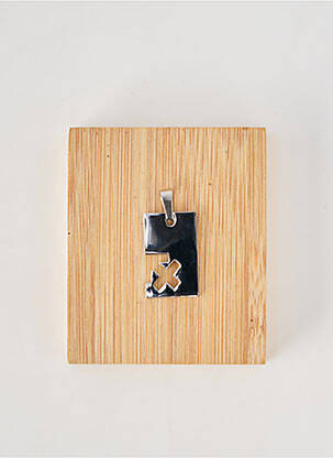 Pendentif matériaux métal argent TATA GISELE femme