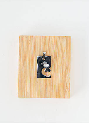 Pendentif matériaux métal argent TATA GISELE femme