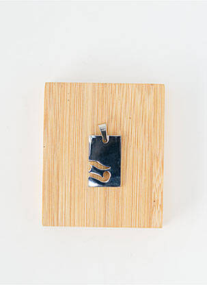 Pendentif matériaux métal argent TATA GISELE femme
