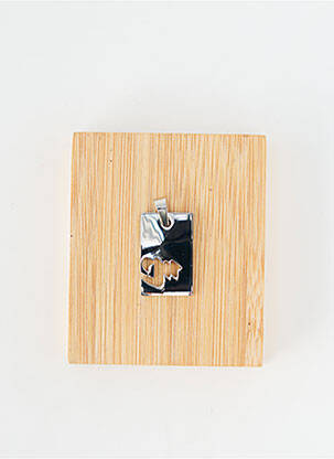 Pendentif matériaux métal argent TATA GISELE femme