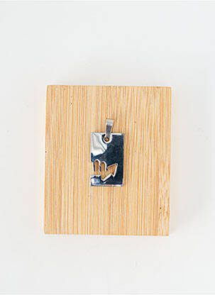 Pendentif matériaux métal argent TATA GISELE femme
