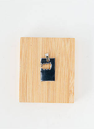 Pendentif matériaux métal argent TATA GISELE femme