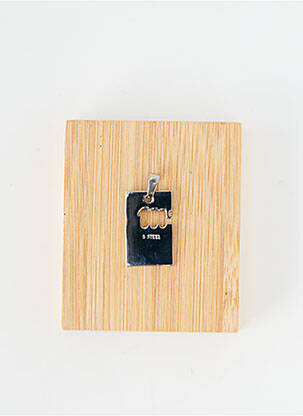 Pendentif matériaux métal argent TATA GISELE femme