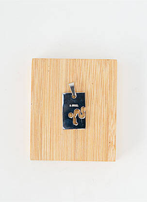 Pendentif matériaux métal argent TATA GISELE femme