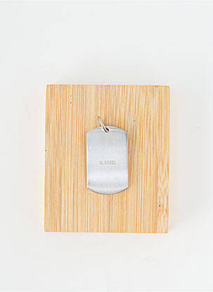 Pendentif matériaux métal argent TATA GISELE femme