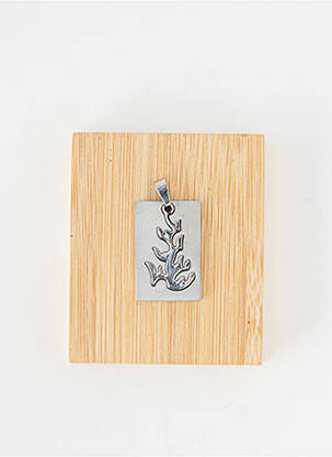 Pendentif matériaux métal argent TATA GISELE femme