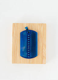 Pendentif matériaux métal bleu TATA GISELE femme